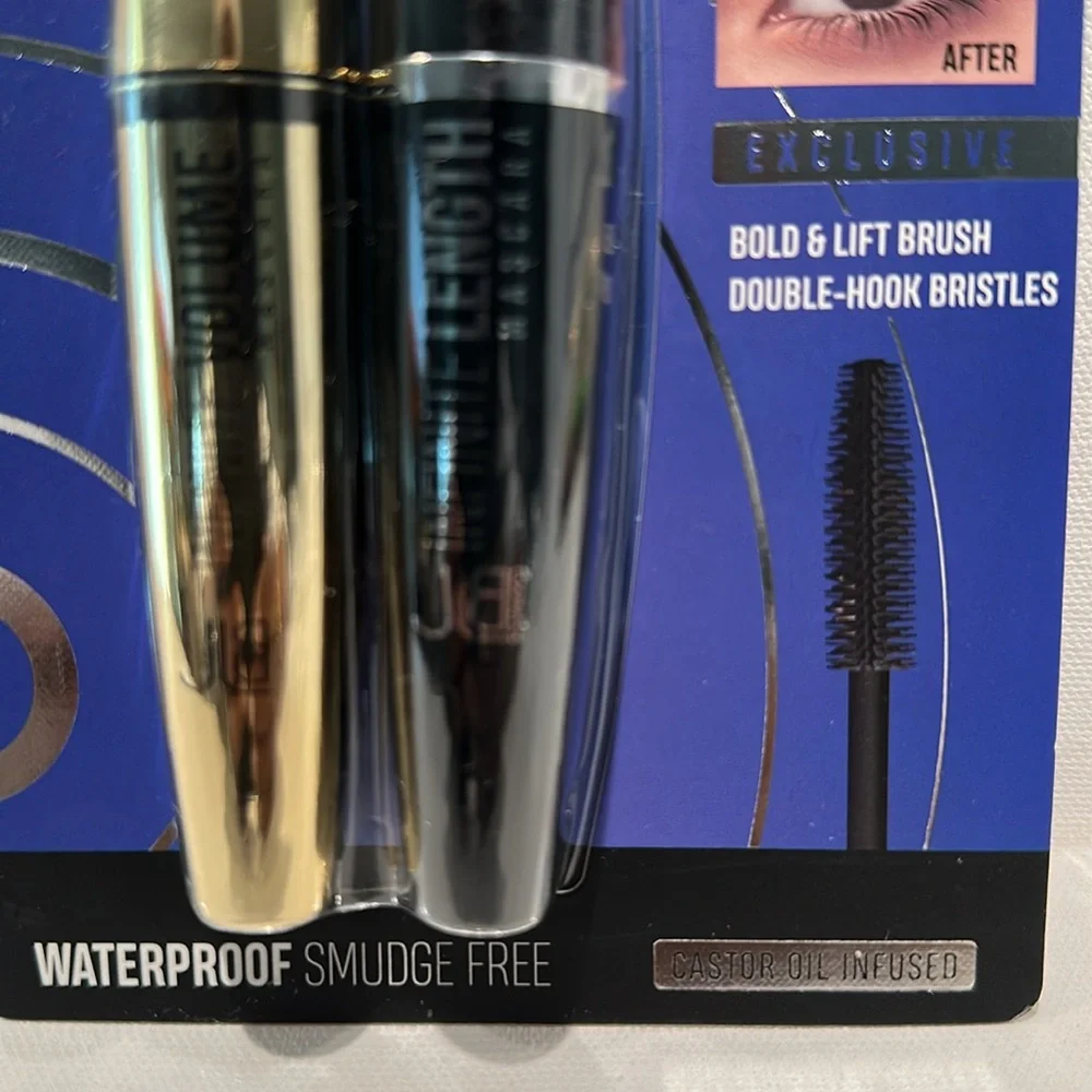JLB Infinite Waterproof Mascara Duo includes lengthening and volumizing mascara.